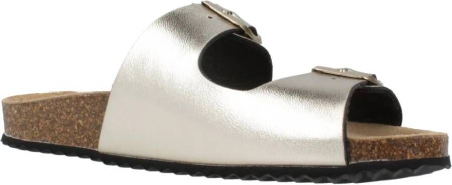 Geox Sliders Yellow Dames