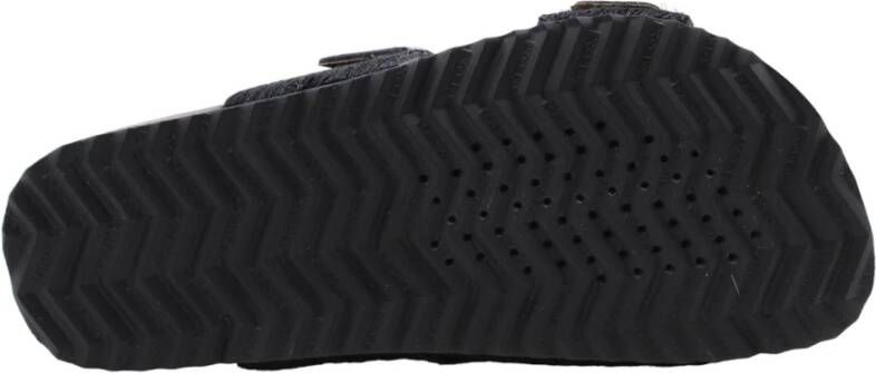 Geox Stijlvolle zomer sliders voor vrouwen Black Dames