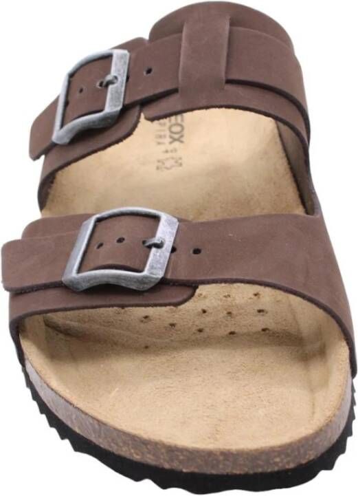 Geox Slipper Brown Heren