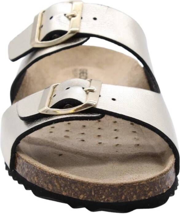 Geox Stijlvolle Zomer Slippers Gray Dames