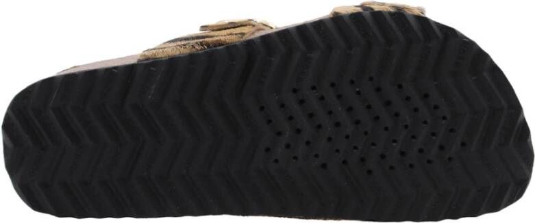 Geox Comfortabele zomerslippers voor vrouwen Beige Dames