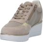 GEOX Ilde Sneakers Light Taupe Beige Dames - Thumbnail 6