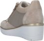 GEOX Ilde Sneakers Light Taupe Beige Dames - Thumbnail 8