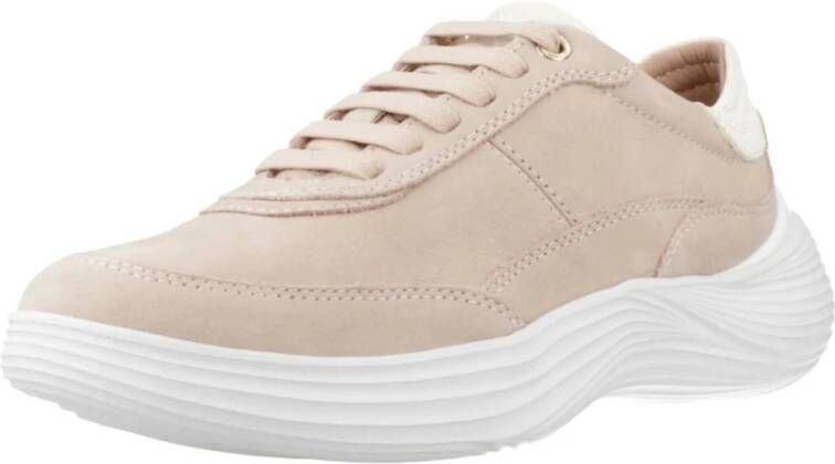 Geox Stijlvolle Dames Sneakers Beige Dames