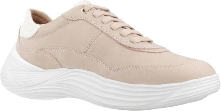 Geox Stijlvolle Dames Sneakers Beige Dames