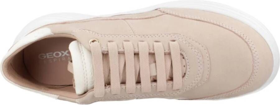 Geox Stijlvolle Dames Sneakers Beige Dames