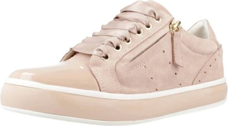 Geox Stijlvolle Damessneakers Beige Dames