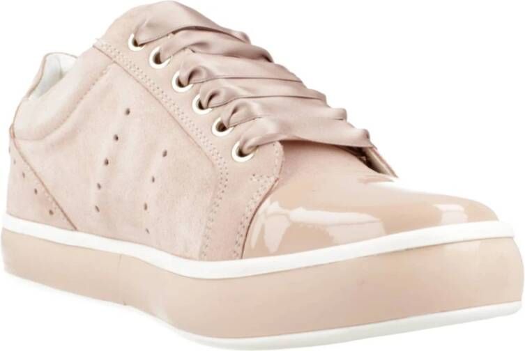 Geox Stijlvolle Damessneakers Beige Dames