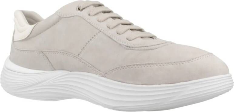 Geox Stijlvolle Fluctis Herensneakers Beige Heren