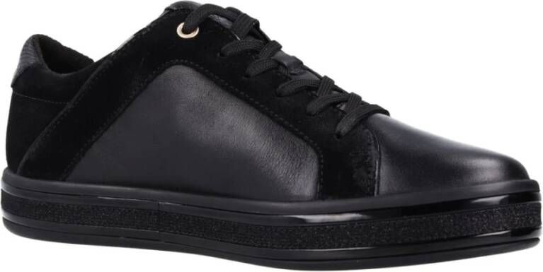 Geox Stijlvolle Damessneakers Black Dames