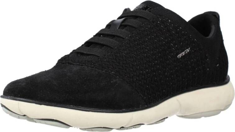 Geox Stijlvolle Nebula Damessneakers Black Dames