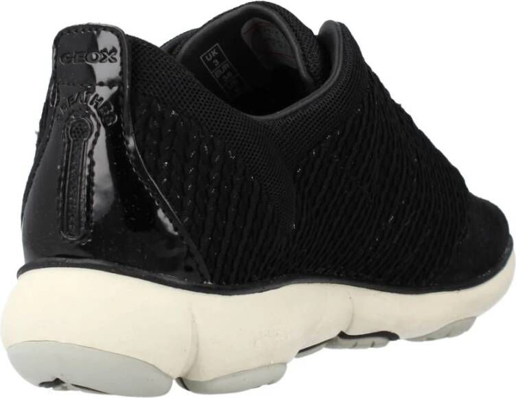 Geox Stijlvolle Nebula Damessneakers Black Dames