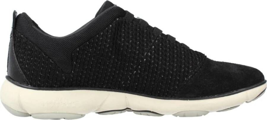 Geox Stijlvolle Nebula Damessneakers Black Dames