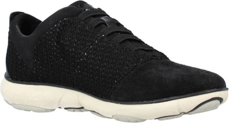 Geox Stijlvolle Nebula Damessneakers Black Dames