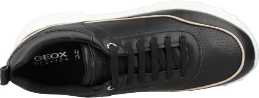 Geox Stijlvolle Dames Casual Sneakers Black Dames