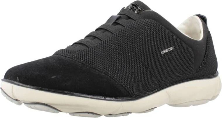 Geox Stijlvolle Nebula Damessneakers Black Dames