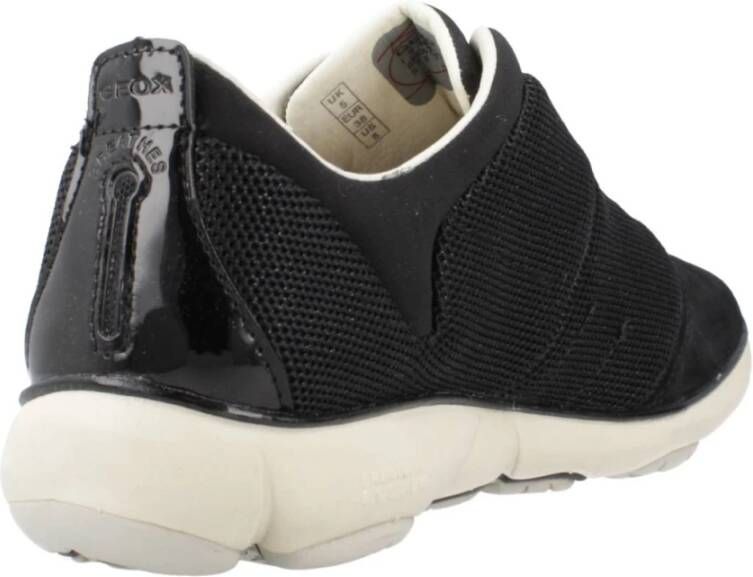 Geox Stijlvolle Nebula Damessneakers Black Dames