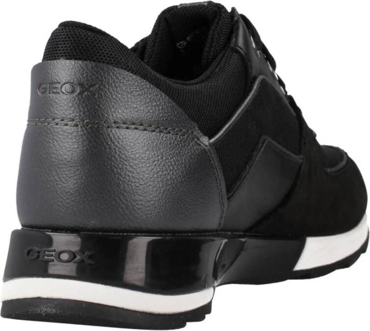 Geox Stijlvolle Casual Sneakers voor Vrouwen Black Dames