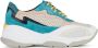 Geox Vetersneakers met ronde neus Grijs Dames - Thumbnail 9