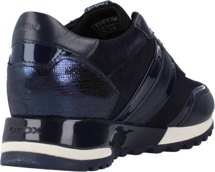 Geox Stijlvolle Casual Sneakers voor Vrouwen Blue Dames