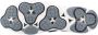 Geox Stijlvolle Nebula Damessneakers Blue Dames - Thumbnail 10