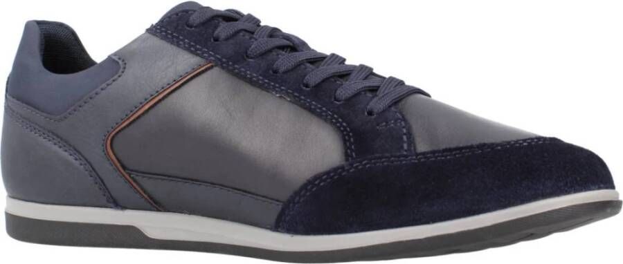 Geox Moderne Stijlvolle Sneakers Black Heren