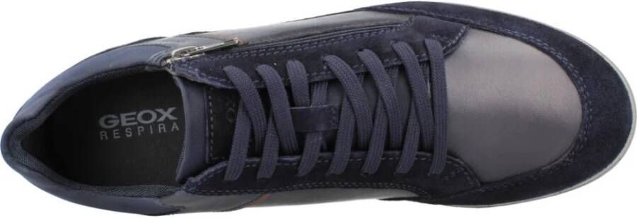 Geox Moderne Stijlvolle Sneakers Black Heren