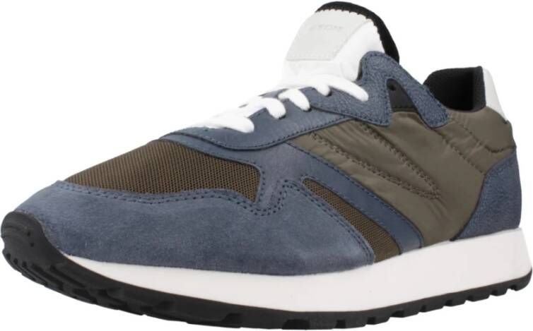 Geox Stijlvolle Heren Casual Sneakers Blue Heren