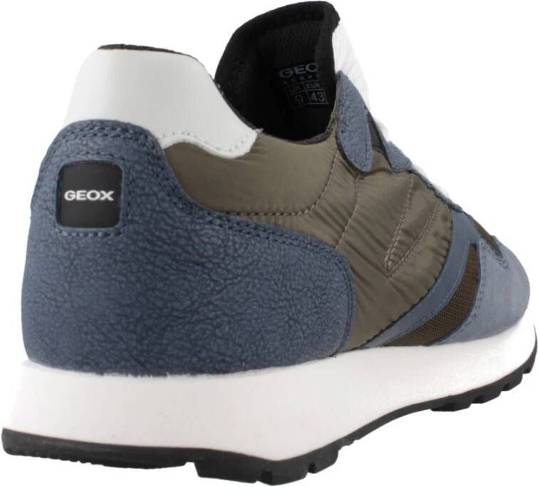 Geox Stijlvolle Heren Casual Sneakers Blue Heren