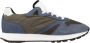 Geox Stijlvolle Heren Casual Sneakers Blue Heren - Thumbnail 4