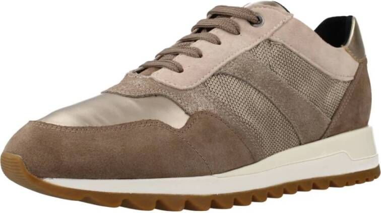 Geox Stijlvolle Damessneakers Brown Dames