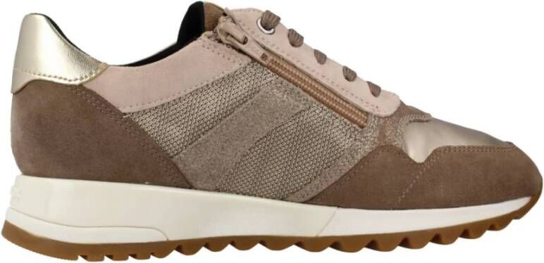 Geox Stijlvolle Damessneakers Brown Dames