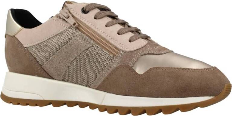 Geox Stijlvolle Damessneakers Brown Dames