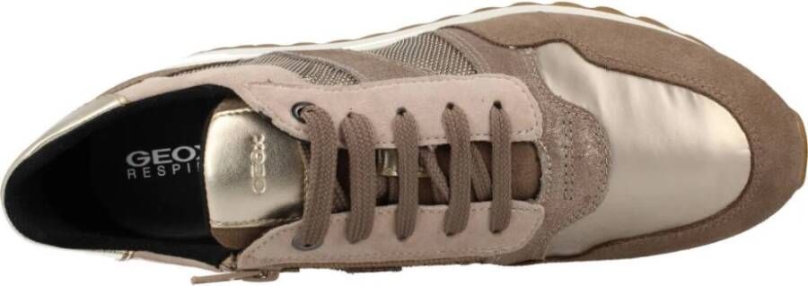 Geox Stijlvolle Damessneakers Brown Dames