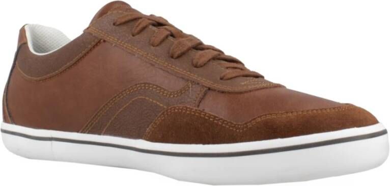 Geox Stijlvolle Sneakers voor Urban Look Black Heren