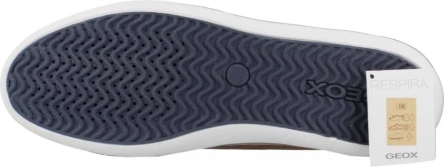 Geox Stijlvolle Sneakers voor Urban Look Black Heren