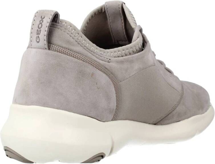 Geox Stijlvolle Nebula S Damessneakers Gray Dames
