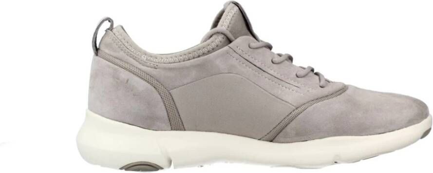 Geox Stijlvolle Nebula S Damessneakers Gray Dames