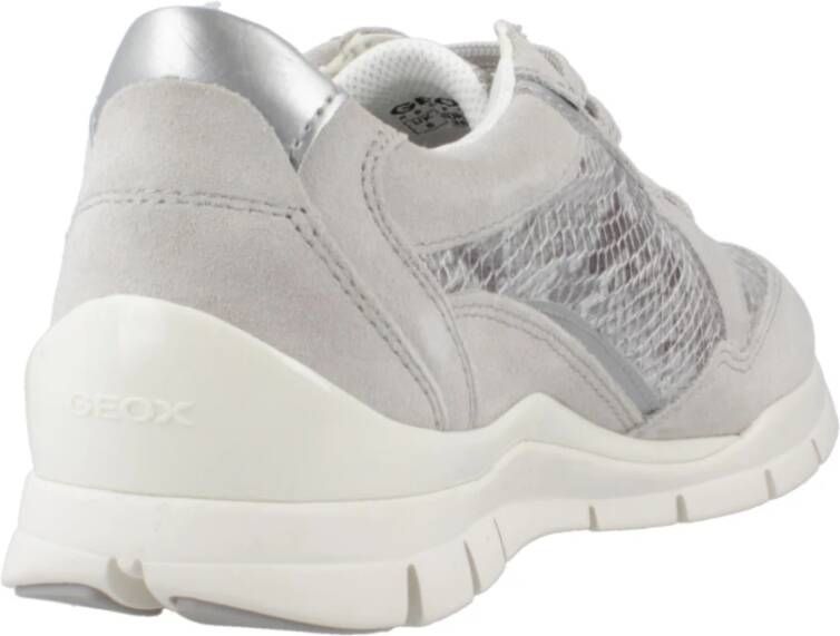 Geox Stijlvolle Damessneakers Gray Dames
