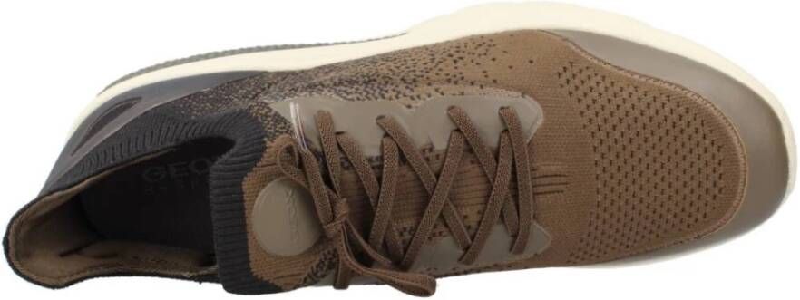 Geox Moderne Stijl Sneakers Green Heren