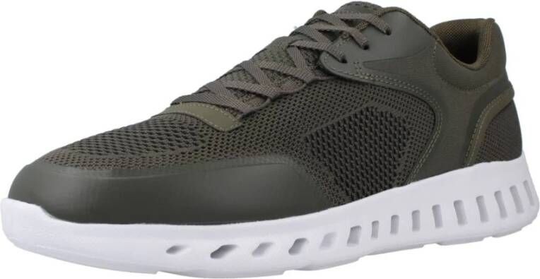 Geox Casual Outstream Sneakers voor Mannen Green Heren