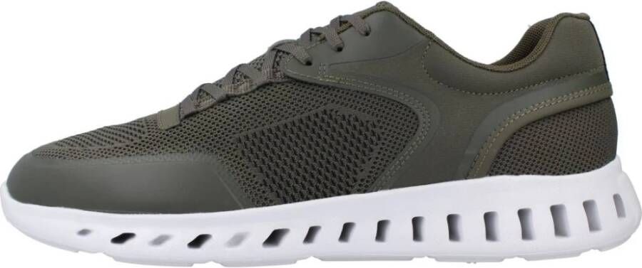Geox Casual Outstream Sneakers voor Mannen Green Heren