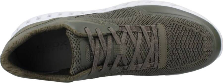 Geox Casual Outstream Sneakers voor Mannen Green Heren