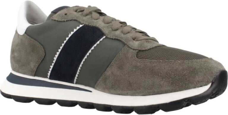 Geox Stijlvolle Herensneakers Green Heren