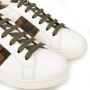 Geox Sneakers met ronde neus en versierde details White Dames - Thumbnail 4