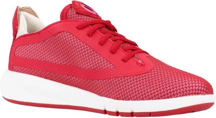 Geox Stijlvolle Aerantis C Sneakers Red Dames