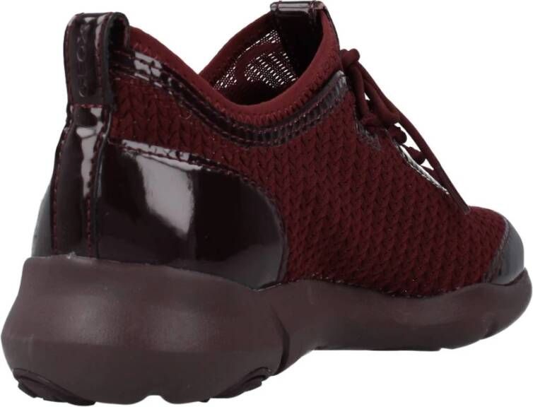 Geox Stijlvolle Nebula X Damessneakers Black Dames