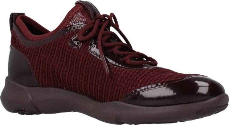 Geox Stijlvolle Nebula X Damessneakers Black Dames