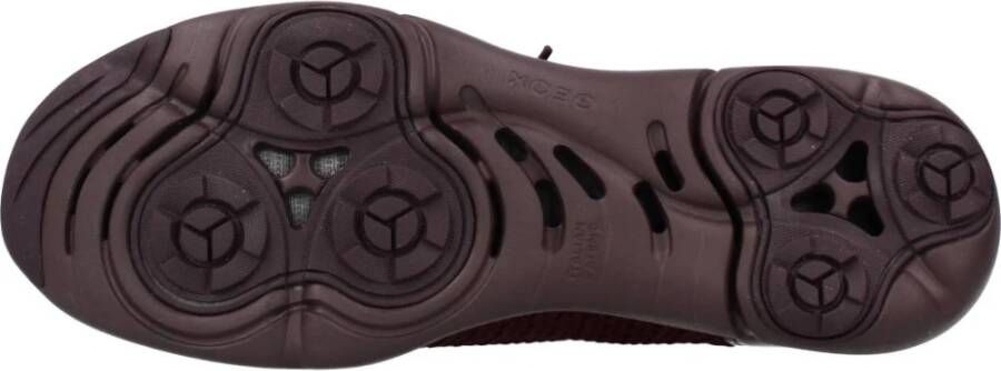 Geox Stijlvolle Nebula X Damessneakers Black Dames