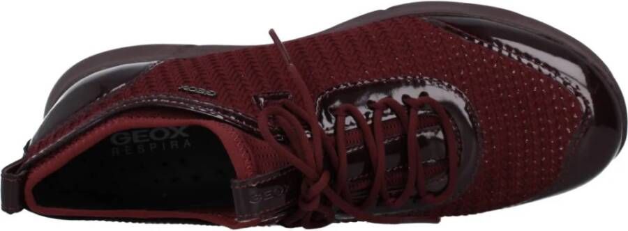 Geox Stijlvolle Nebula X Damessneakers Black Dames